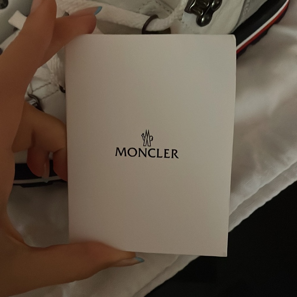 Moncler Blanche Ankle Boots size 37 - Picture 3 of 5